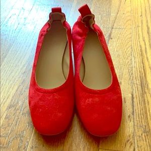 Everlane Day Heel in Red, Size 9.5